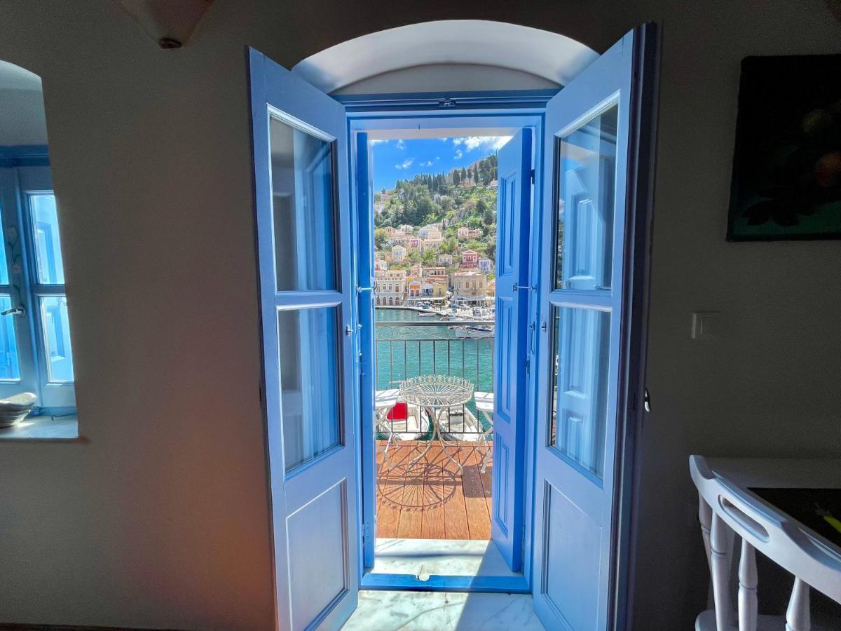 시미 Nikolakis, Seafront - Harbor View 아파트 외부 사진